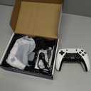 2025 Retro Gaming Console Pro 4K HDMI with 20,000+ Built-in Classic Video Games, Retro Game Stick with 23 Emulators Plug & Play TV Video Gaming Stick with 64GB Memory (Transparent Black)