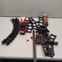 Christmas Train Set for Around The Tree Train Toys for Toddlers with Luxury Track & Glowing,Lights & Sound,Train Carriages & Tracks for 3 4 5 6 7 8+ Years Old Kids Decoration Indoor