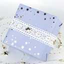 WRAPAHOLIC Wrapping Paper Roll - Mini Roll - 3 Rolls - 17 inch X 120 inch Per roll - Pastel Color and foil Patterns for Wedding, Bridal Shower, Birthday, Baby Shower, Mother Day, Valentine's Day