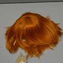 WOFASHPURET Short Cosplay Wig Lightweight Role-playing Hairpiece Easy Diy Styling for Parties Events Heat Resistant Costume Wig for Men and Women