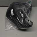 RYB HOME Room Divider Curtains with Flexible Silent Track Wall/Ceiling Mount, Sliding Door Drapes Blackout, Floor to Ceiling Curtains with Hooks for Bedroom/Living Room, Black, W100 x L96, 1 Panel