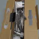 Bidet Attachment for Toilet, Non-Electric Cold Water Bidet with Pressure Controls, Dual Nozzles for Frontal & Rear Wash, Retractable Self-Cleaning White