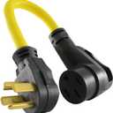 Conntek EV1430T NEMA 14-30P to NEMA 14-50R Pigtail Adapter Compatible with RV and Tesla Use