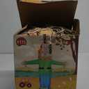 DomKom 12FT Fall Inflatable Scarecrow, Harvest Thanksgiving Blow Up Decorations, Built-in LEDs for Holiday Party, Garden, Lawn, Yard, Patio Décor