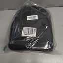 Hard baseball hat case, Hat Carrier Travel Case with Adjustable Shoulder Strap, Hat cap case for 6 Baseball Caps - Perfect for Traveling (Black)