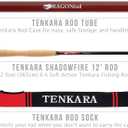 DRAGONtail Shadowfire 365 12' Tenkara Fly Fishing Rod