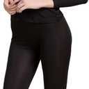 Grenasasilk Womens Silk Long Underwear Mulberry-silk Long Johns Thermal Underwear Sets Cold Weather Base Layer (Black, M)