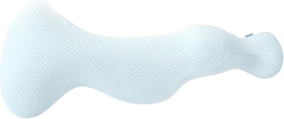 Small Mermaid Body Pillows, Cooling One Piece Body Pillows for Adults, Long Pillow for Bed, Full Memory Foam Body Pillow, Big Hugging Pillows, Soft Firm Body Pillow for Side Sleeper/Pregnancy