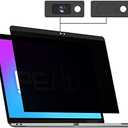 Peslv Magnetic Privacy Screen for MacBook Pro 16 Inch (2019-2020) - A2141, 16inch Removable Matte Blue Light Glare Filter Protector Shield for Mac Pro 16in Laptop Computer