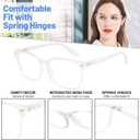 4 PACKS Blue Light Blocking Reading Glasses Women 1.0 1.25 1.5 1.75 2.0 2.25 2.5 2.75 3.0 3.5 4.0 5.0 6.0