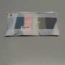 Sexy Seamless Underwear Wave Edge No Show Bikini Panties V-waist Ice Silk Hipster Lady Cheeky Invisibles Briefs 6 Pack (Medium)