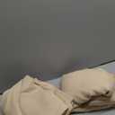 NICETOWN Bedroom Full Blackout Curtain Panels, Super Thick Insulated Window Covers, Complete Blackout Draperies with Black Liner for Short Window(Biscotti Beige, Set of 2 PCs, 52 by 63-inch)