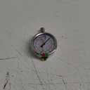 Stainless Steel Pressure Gauge Dual Display (0-2000 psi/kPa) - 2 1-2" Glycerine Liquid Filled Water Air Oil Gas Gauge with Polycarbonate Lens & Brass Connection -1/4" NPT Lower Mount