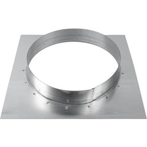8" Inch Duct Connector Flange - Galvanized Steel - HVAC Connector, Round Straight or Flex Pipe Flange for Efficient Airflow in Residential and Commercial Systems