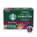 Starbucks K-Cup Coffee Pods, Dark Roast Coffee, Sumatra for Keurig Brewers, 100% Arabica, 4 boxes (96 pods total) BBD: 01/26/2026