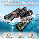 22x50 Binoculars for Adults High Powered, BAK-4 Prism HD FMC, Professional Waterproof Binoculars for Bird Watching, Hunting, Travel with Carrying Bag