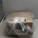 CASAAGUSTO Queen Comforter Set, 7 PCS Green Butterfly Floral Comforter Set with Flowers Leaves Pattern, Soft Seersucker Design All Season Queen Size Bedding Set(90"X90")