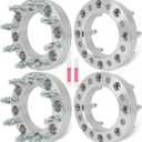 ECCPP 4PCS Change Bolt Pattern from 8x6.5 to 8x170 Wheel Adapters Conversion 1.5" 8 Lug 9/16" 126mm hub for Ram 3500 1995-1996 1998-1999 2003-2006 2010 for E-250 Econoline 1995-1996 1998-1999