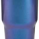 BYO by BUILT 20 Ounce Double Wall Stainless Steel Tumbler Iridescent Blue 5237923