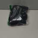 +MD 6 Pack Soft Men's and Women's Bamboo Crew Socks Smell Control Cushioned Dress Casual Socks 6 Black, Size 7-9