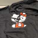 Funny Kawaii Kitten Graphic Tees for Girls, Kids,Cat Lovers Pullover Hoodie size M