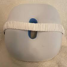 Donut Pillow for Bed Sores, Pressure Ulcer Relief Seat Cushion, Butt Pillows for Sitting, After BBL & Hip Surgery, Medical Ring Cushion for Tailbone Pain, Hemorrhoid Pillow Pad (Dark Blue)