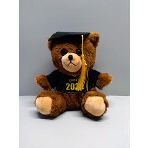 Plush Graduation Teddy Bear – Class Of 2025 With Cap And Gown – Soft Stuffed Animal Gift For Graduates