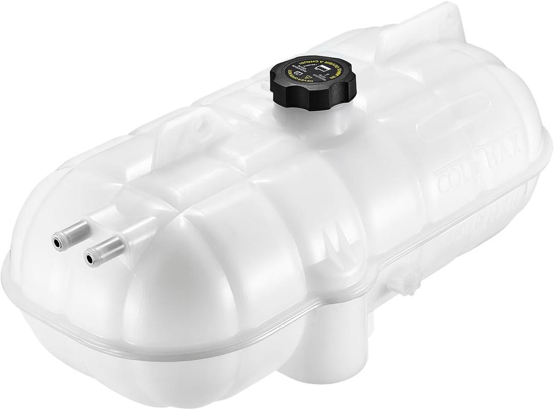BDFHYK Engine Coolant Expansion Reservoir Overflow Tank Compatible with Freightliner 2001-2007 Columbia Coronado Century Class Replace 603-5201 S-20397 0520529000 0523045000 0523045001