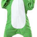 CANASOUR Unisex Halloween Kids Costume Party Children Cosplay Pyjamas (105#(Size 6), Green Frog)