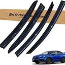 Vent Shades Rain Guards for Subaru WRX 2015 2016 2017 2018 2019 2020 2021 Accessories, for Subaru WRX Window Deflectors Window Visors