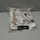 Throw Pillow Covers 18x18 Set of 2  Solid Decorative Pillow Cases for Couch, Sofa, Bed  Square Cushion Covers with Piping (No Insert) Misty White