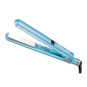 Nano Titanium Flat Iron Hair Straightener, Digital Flat Iron for Pro Salon Results, Styling Tool for All Hair Types (Blue)