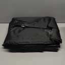 Kipiea Heavy Duty 500D 18ft Round Pool Cover for Above Ground Pools, Swimming Pool Cover with Full Circle Straps, Anti-Slip Straps and Tent Stakes, Featuring Windproof, Waterproof and Dustproof Design