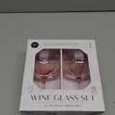 Core Home specialty Glassware collection wine glass Set. 2 Pack