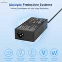 90W Universal Laptop Charger AC Adapter Compatible with HP Lenovo Dell Acer Asus IBM Sony Gateway Fujitsu Notebook Ultrabook Chromebook Universal Adapter with 17 Tips