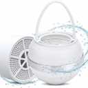 Bath Filter for Tub - Bathtub Water Filter with Splash Guard Removes Chlorine, Chloramines & Byproducts, 2,500 Gallons