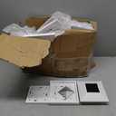 Solar (24-Pack) Low Profile Black/White Will Fit 3.5"X3.5" and 4"x4" Post Deck Cap Fence LED Light (White)
