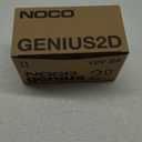 NOCO GENIUS2D: 2A 12V Smart Onboard Battery Charger - Direct-Mount Automatic Maintainer, Trickle Charger & Desulfator with Overcharge Protection & Temperature Compensation  For Lead-Acid Batteries