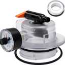 Upgraded DEX2420MAR2 Manual Air Relief Assembly, 2420MAR2 Air Relief Valve, Compatible with Hayward DE and Cartridge Pool Filter, Fits ProGrid DE, SwimClear, SwimClear Cartridge, and DEP Filter, Clear
