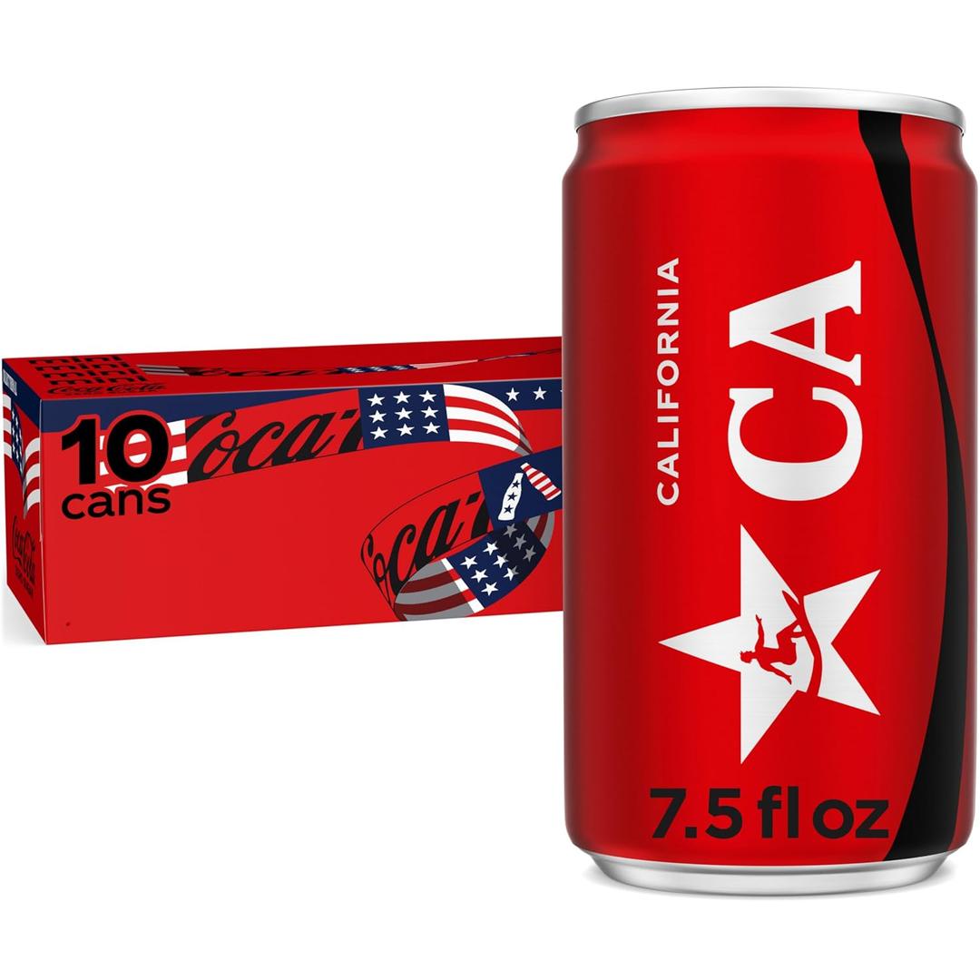 Coca-Cola Coke Zero Sugar Diet Soda, 10 Pack (EXP 02/10/27)