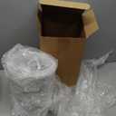 6 Inch Set of 8 Glitter Large Star Hanging Ornaments Christmas Tree Decorations Plastic Festive Embellishments Pendant, Shiny Holiday Decor (Silver)