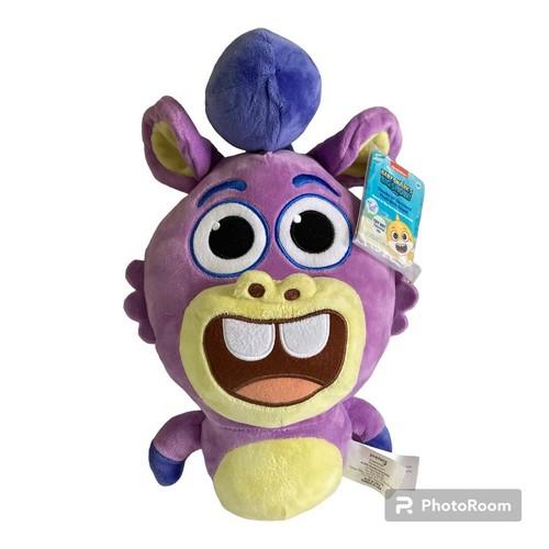 NWT Baby Shark Big Show Purple Chucks Fin Friend Plush Stuffed Animal Toy, 8"