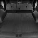 Cargo Mat for 2022-2026 Hyundai Tucson Hybrid, Full Coverage All Weather Trunk Cargo Liner with Backrest Protectors for Hyundai Tucson Accessories (Not fit PHEV)