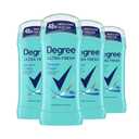 Degree Ultra Fresh Antiperspirant Deodorant Stick Shower Clean Pack of 4 for 48H Sweat and Odor Protection for Women, 2.6 oz