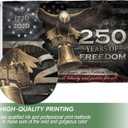 250 Anniversary Usa Flag, Commemorative House Flags, American Flag With Eagle, Two-sided Design 3x5 Ft 1