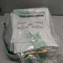 Under Sink Organizer, Adjustable Height, 2 Tier Pull Out Under Cabinet Organizer, Slide Out Thickened Metal Under Sink Storage for Kitchen Bathroom Laundry Pantry Cabinet, White, Large