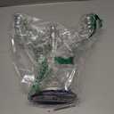 Metal Candelabra 5-Candle 10.1 Inch Tall Candle Holder Stick for Home Wedding Event and Party Festival,Silver (Silver-regular Style)