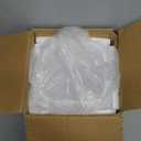 Square Glass Containers with Lids 24oz - Borosilicate Glass Food Storage Set 3 Cup, Freezer Safe Meal Prep Containers, Sandwich Lunch Box, Yogurt Cereal Bowls with Vented Lids BPA Free 4 Pack