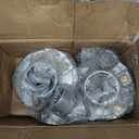 2 Sets 5 on 4.5" Bolt Circle Hot-Galvanized Idler Hub Kits for 3,500lbs Boat Trailer 1-1/16'' to 1-3/8'' Tapered Axle, Inner & Outer Cone Bearings