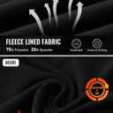 baleaf Women's Thermal Shirts Fleece Lined Tops Long Sleeve Mock Neck Cold Weather Running Workout Gear Pocket Thumbhole (S)